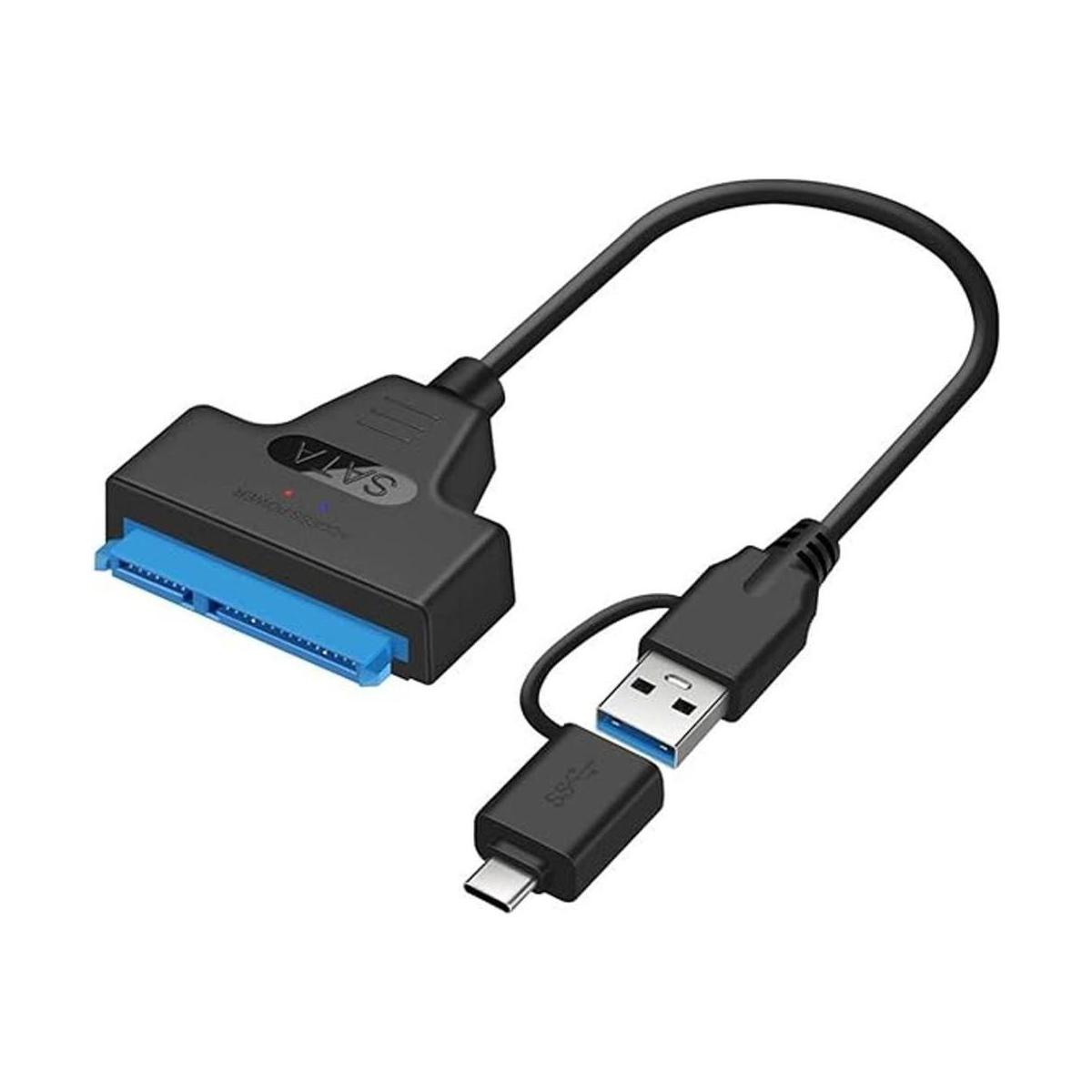 Chenyang SATA de 22 pines de 2.5 pulgadas hembra a USB 3.0
