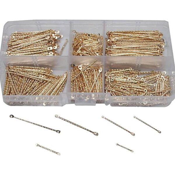 Chenkou Craft Juego de 600 piezas de joyería para hacer_1