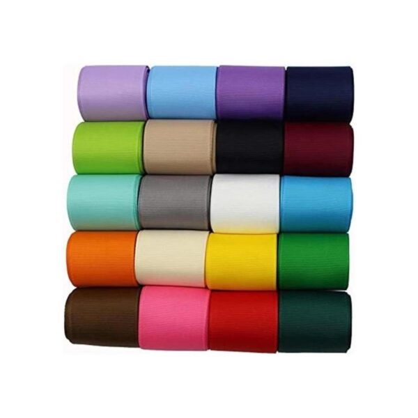 Cintas de tela de grogrén de 112 pulgadas 20 colores 2