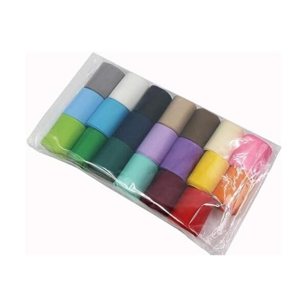 Cintas de tela de grogrén de 112 pulgadas 20 colores 2