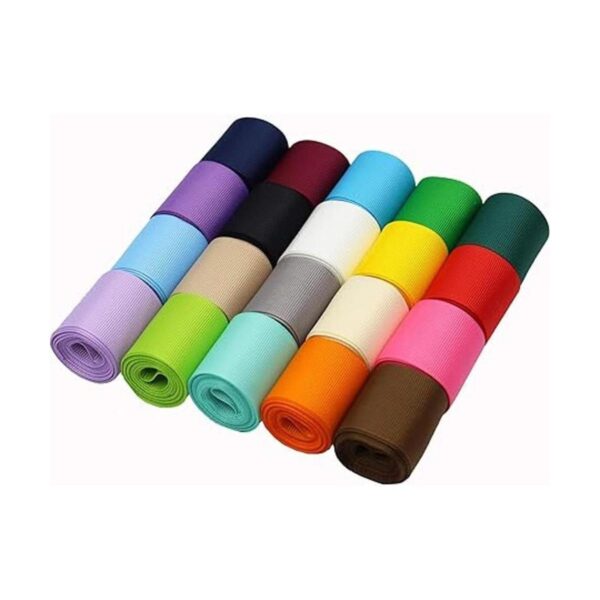 Cintas de tela de grogrén de 112 pulgadas 20 colores 2