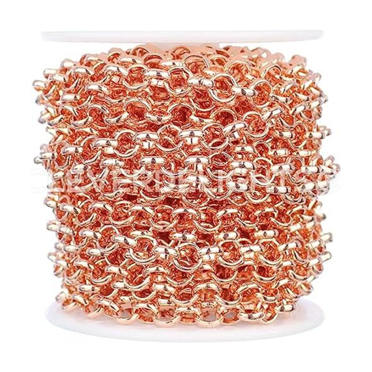 CleverDelights Bulk Rolo Cadena Enlace de 14 25 pies
