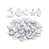 Colgantes de la etiqueta 50pcs Acero Inoxidable Etiqueta_1