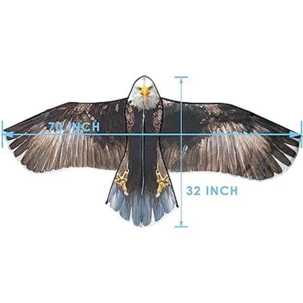 Cometa Jekosen gigante de águila calva 70 pulgadas_2