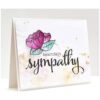 Comfort Hope Sympathy Always Greetings Palabras minúsculas