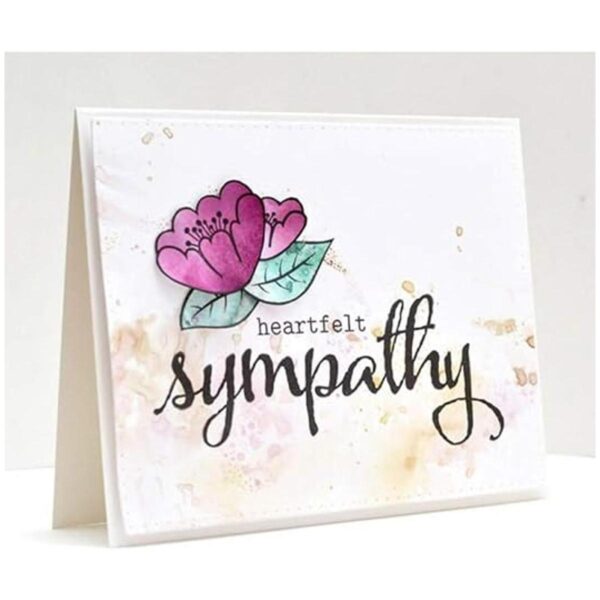 Comfort Hope Sympathy Always Greetings Palabras minúsculas