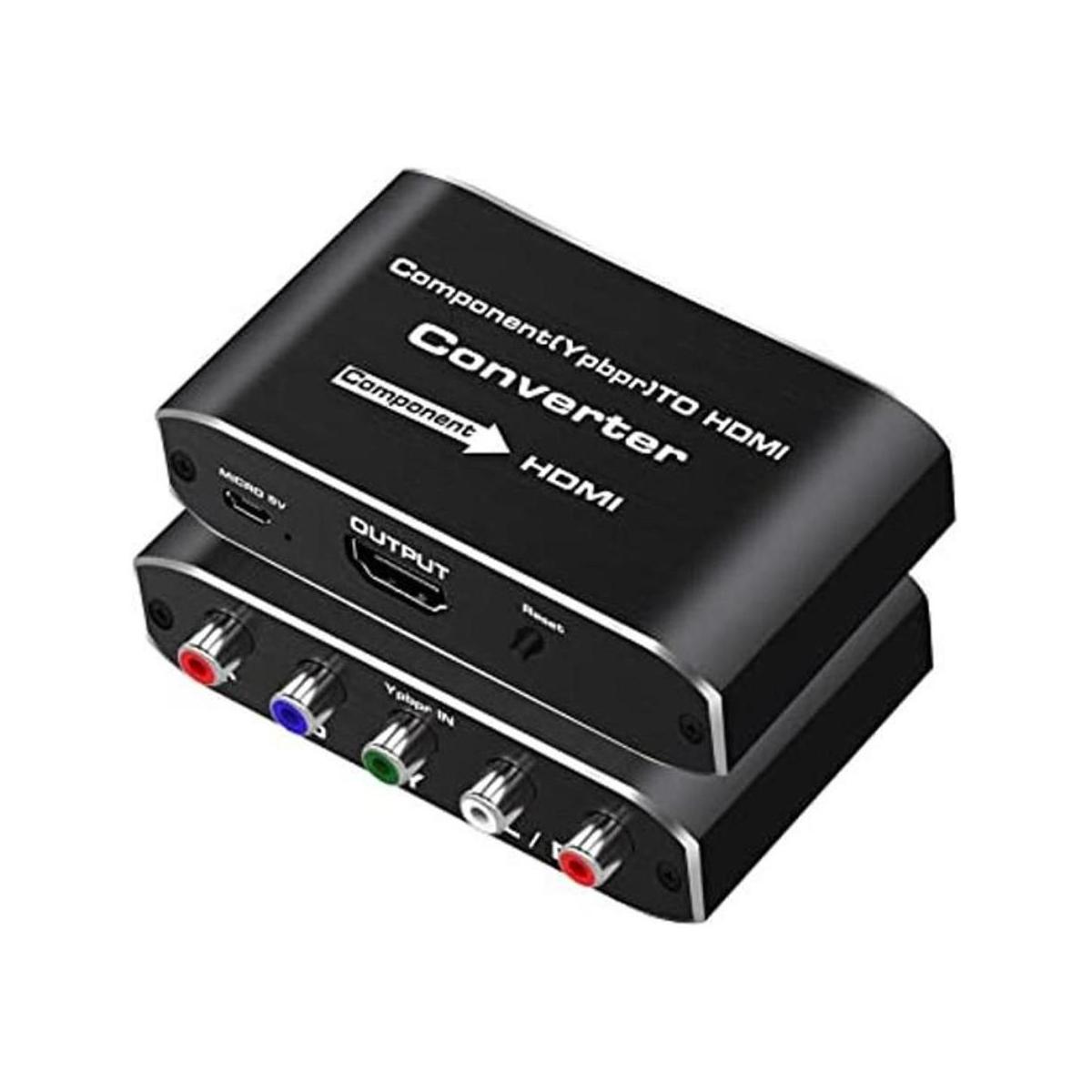 Componente a HDMI convertidor YPbPr a HDMI adaptador