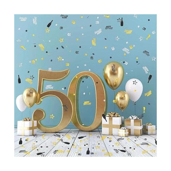 Confeti de 50 cumpleaños número 50 confeti de 50_2