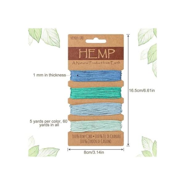 Cordón de hilo de 16 colores para hacer joyas cuerda de_2
