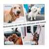 Correa de baño para perros con ventosa pesada correa de