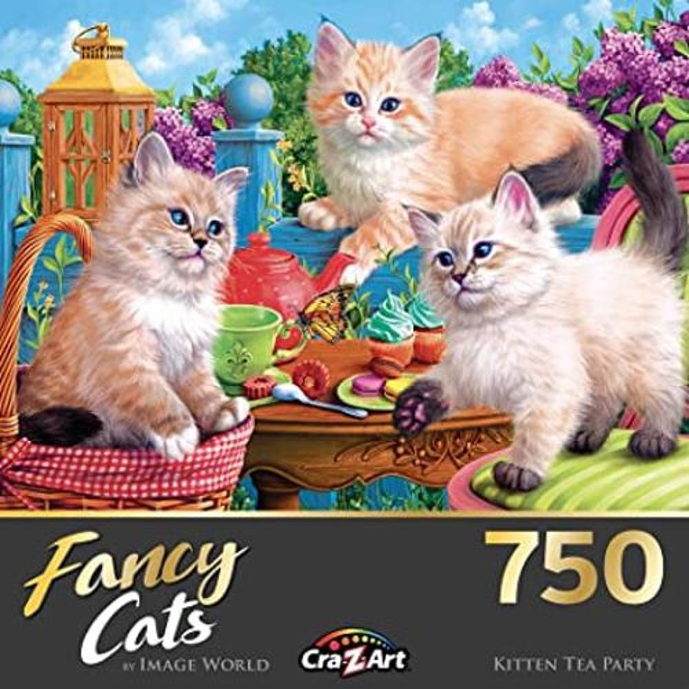 CraZArt Fancy Cats Rompecabezas de 750 piezas diseño de