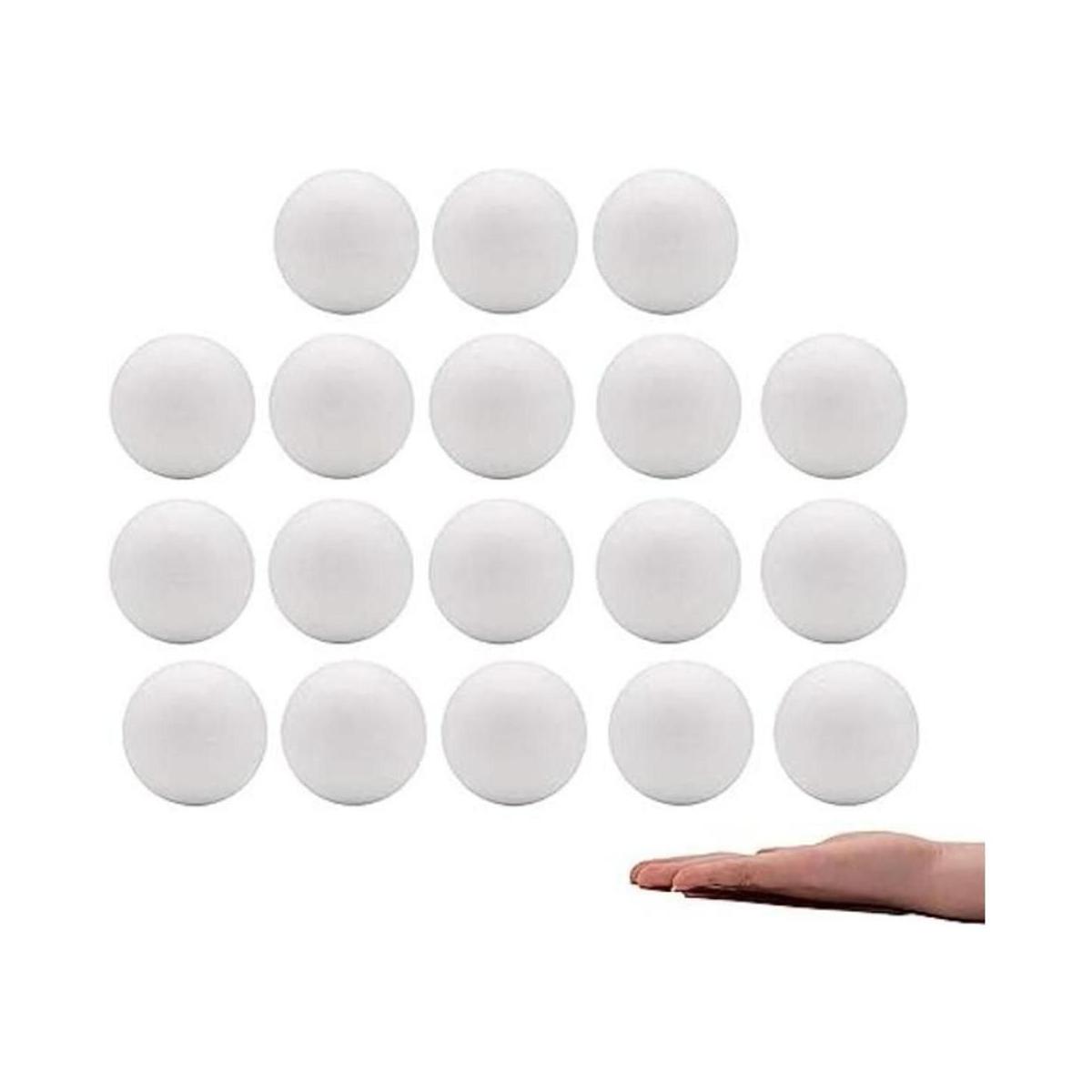 Crafare Bolas de espuma de poliestireno de 2.3 in 18