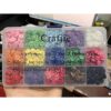 Crafjie Botones de costura de resina de 0.354 in 2