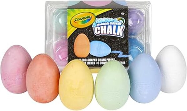 Crayola Tiza para acera 6 unidades