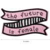 CutePatch Parche bordado para planchar The Future is_2