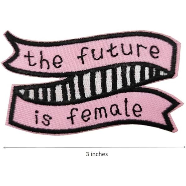 CutePatch Parche bordado para planchar The Future is_2