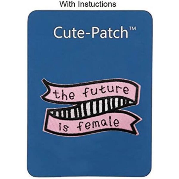 CutePatch Parche bordado para planchar The Future is_3