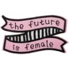 CutePatch Parche bordado para planchar The Future is_1
