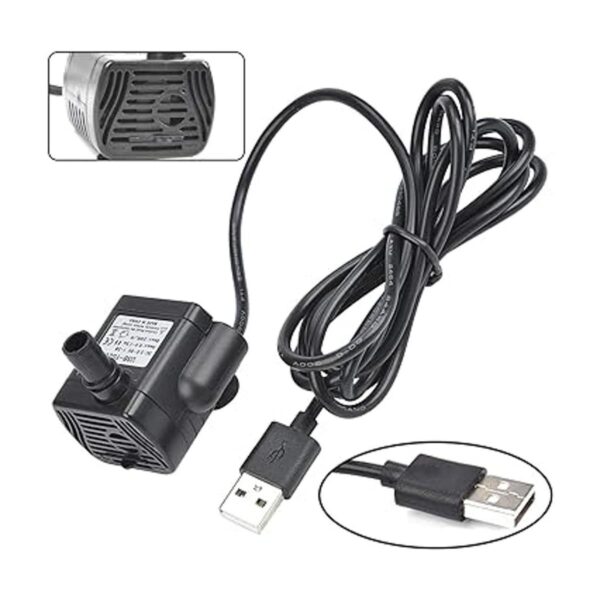 DGZZI Bomba sumergible USB de 3 W USB1020 DC3.5V9V Mini_3