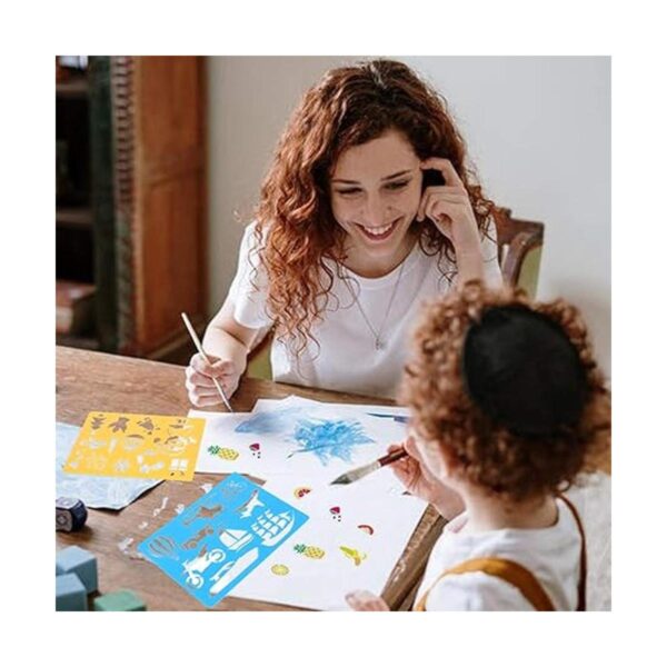 DIYASY Juego de 20 plantillas de dibujo para niños gran