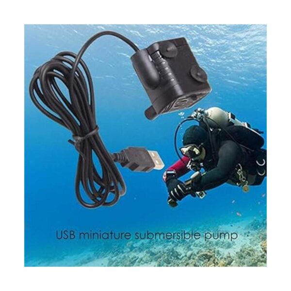 DGZZI Bomba sumergible USB de 3 W USB1020 DC3.5V9V Mini_4