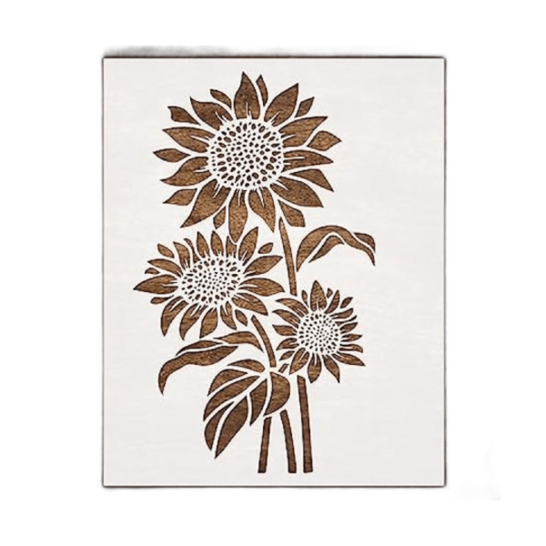 DLY LIFESTYLE Plantilla grande de girasol 12 x 15_1