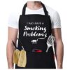Delantal divertido para hombre I May Have a Smoking_1
