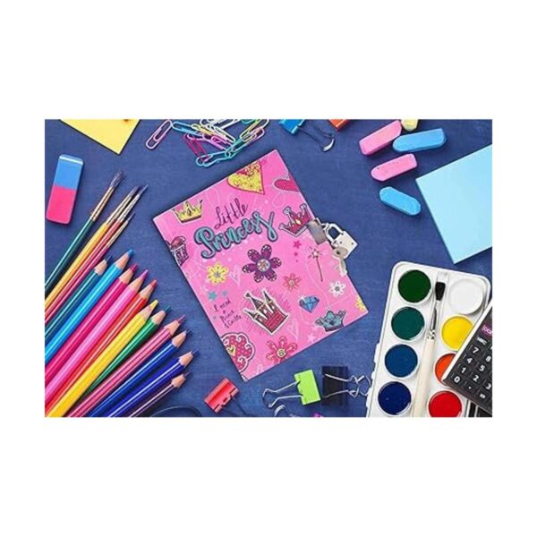 Diario de niñas con cerradura niños 7 x 5.3_5