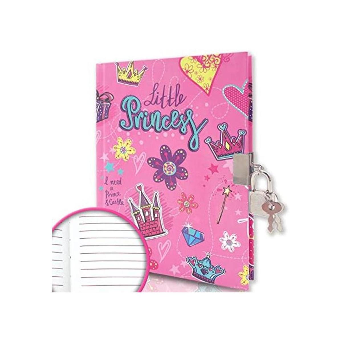 Diario de niñas con cerradura niños 7 x 5.3