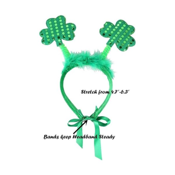 Disfraz de perro del día de San Patricio diadema de_4