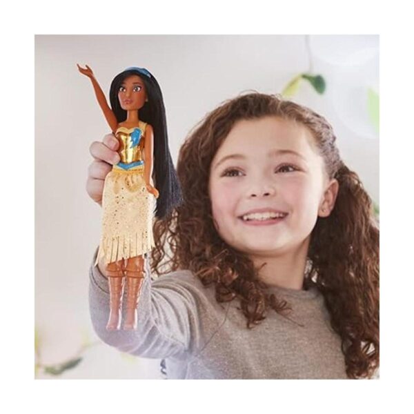 Disney Princess Royal Shimmer Pocahontas Muñeca de moda