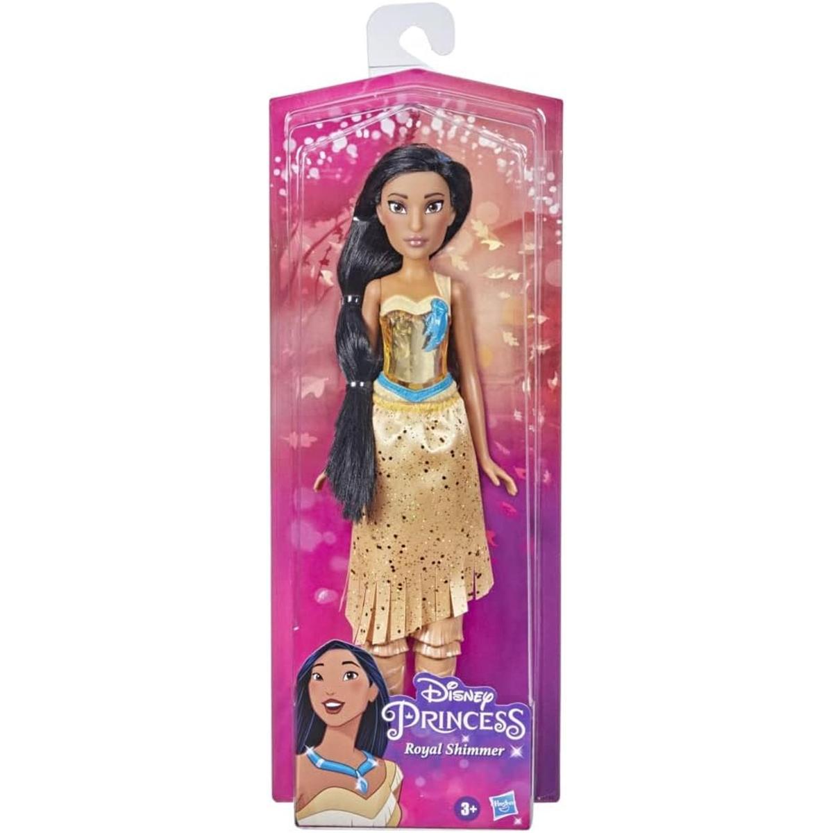 Disney Princess Royal Shimmer Pocahontas Muñeca de moda