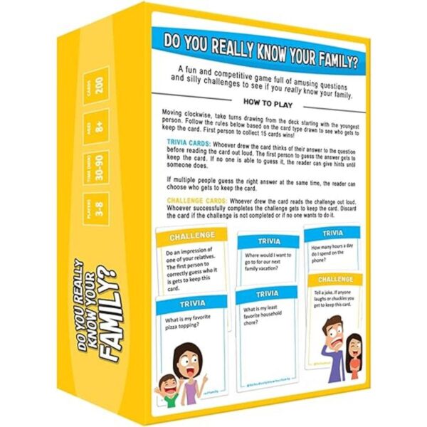 Do You Really Know Your Family Un divertido juego_2