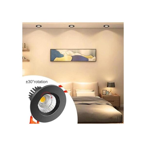 Downlight LED de 2 pulgadas iluminación empotrada de 3 W_3