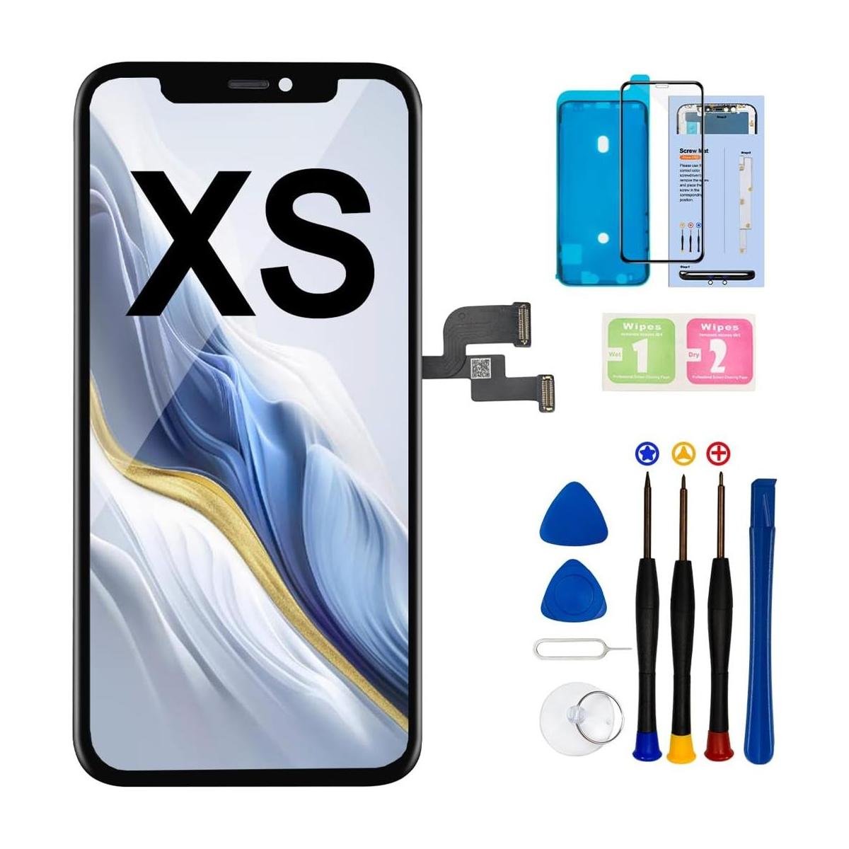 EFAITHFIX para iPhone Xs pantalla LCD de repuesto de 5.8
