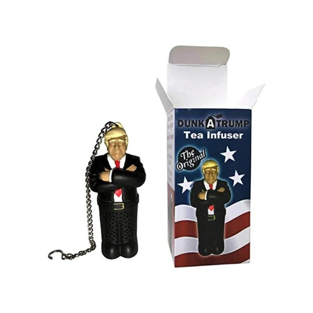 Dunk A Trump Infusor de té divertido Donald Trump Gag