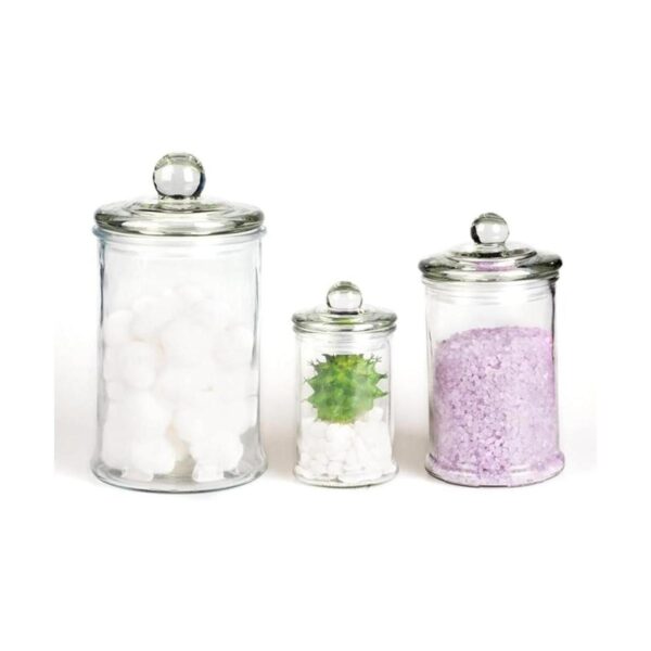 Easeen Mini tarros de cristal para boticario