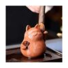 EatingBiting Chinese Zisha Tea Pet Maneki Neko Lucky