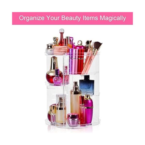 Easyhouse Organizador de maquillaje giratorio de 360_2