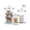 Easeen Mini tarros de cristal para boticario
