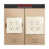 Embellecedor Enerlites para enchufe sin tornillos seguro_2