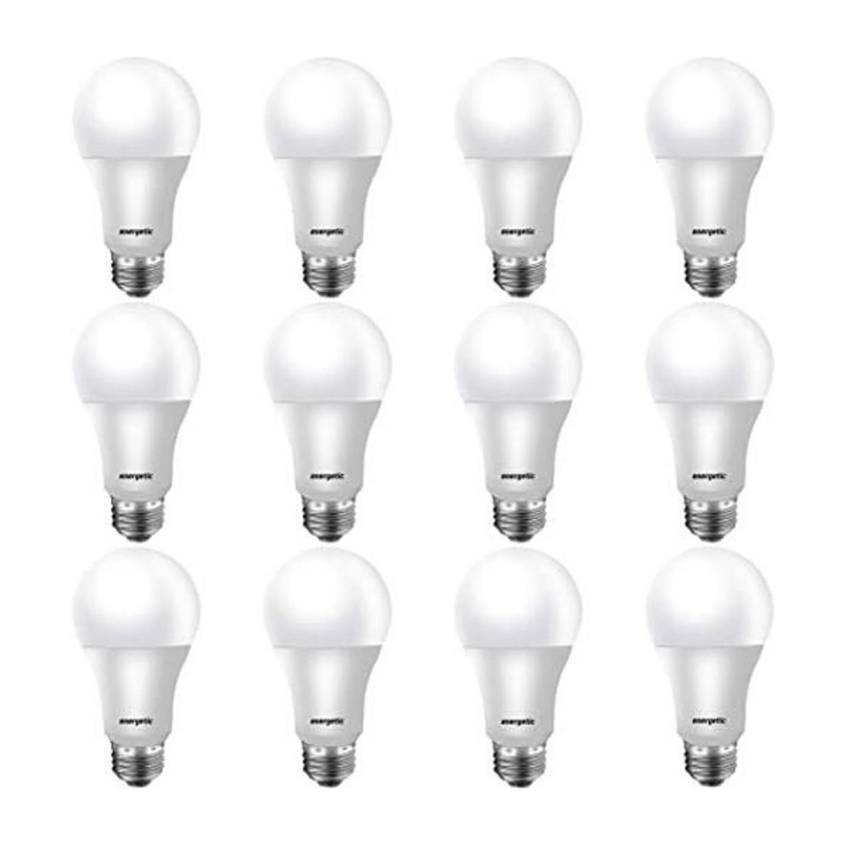 Energetic Bombilla LED A19 equivalente a 60 W bombillas
