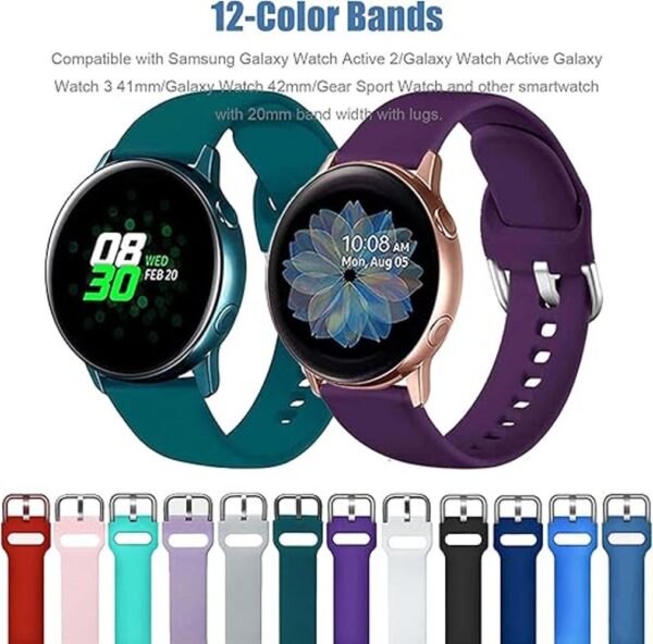 EnoYoo Correas de 12 colores compatibles con Samsung_2