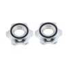 Eoutstanding Barbells Hex Nut 2PCS 1nch0.984 in Spin Lock_1