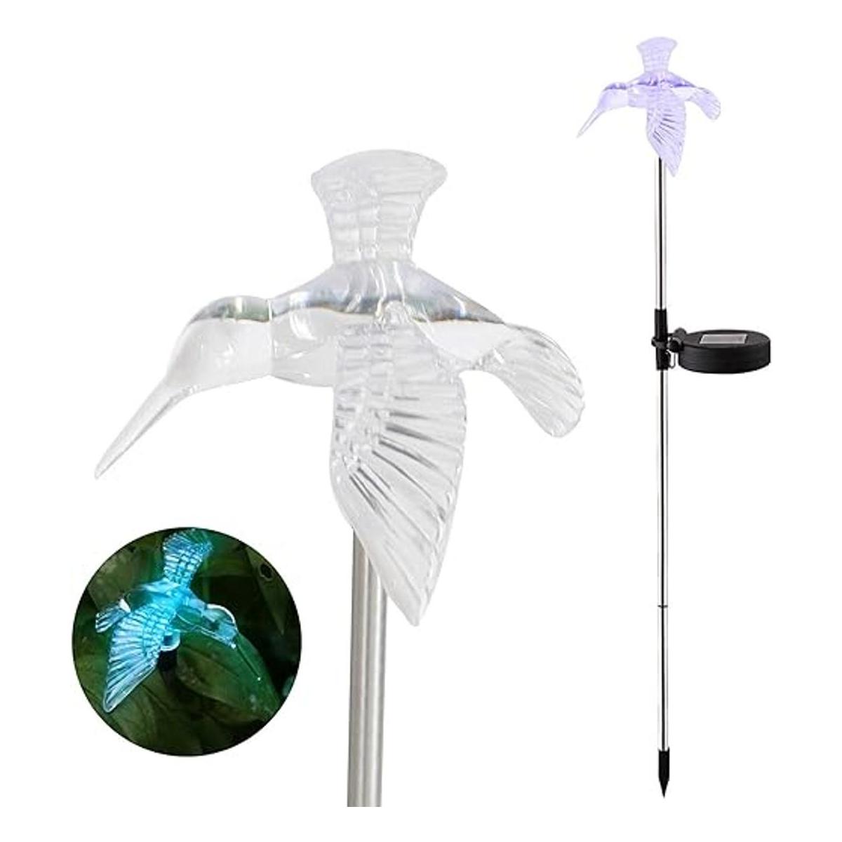 Estatuilla de carga de color de luz LED con energía solar