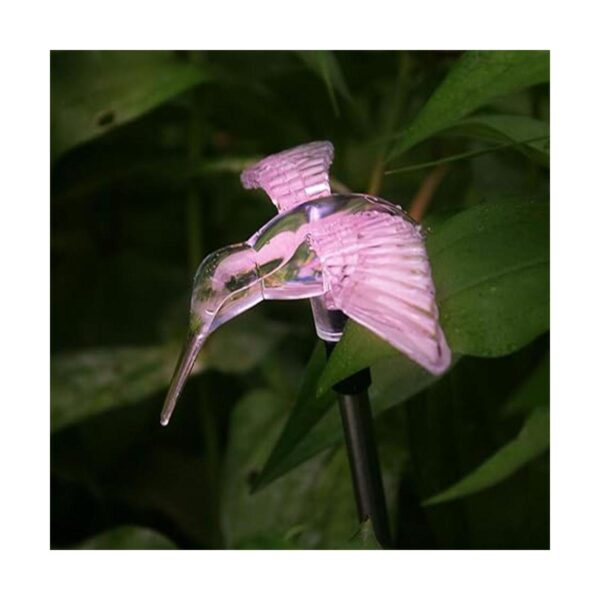 Estatuilla de carga de color de luz LED con energía solar_2