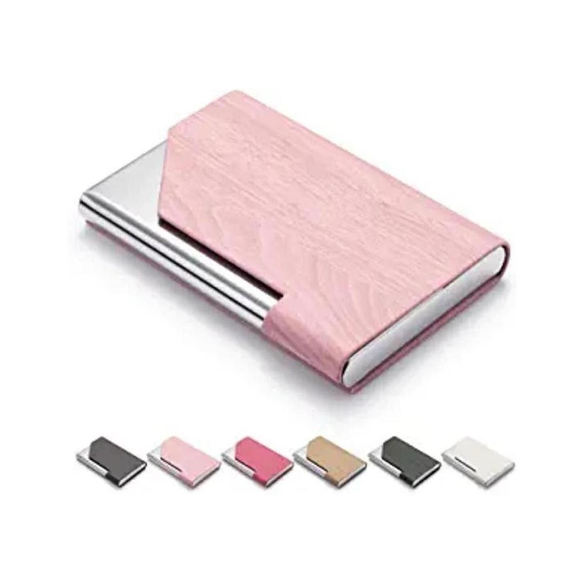 FACATH Soporte para tarjetas de visita para mujeres y