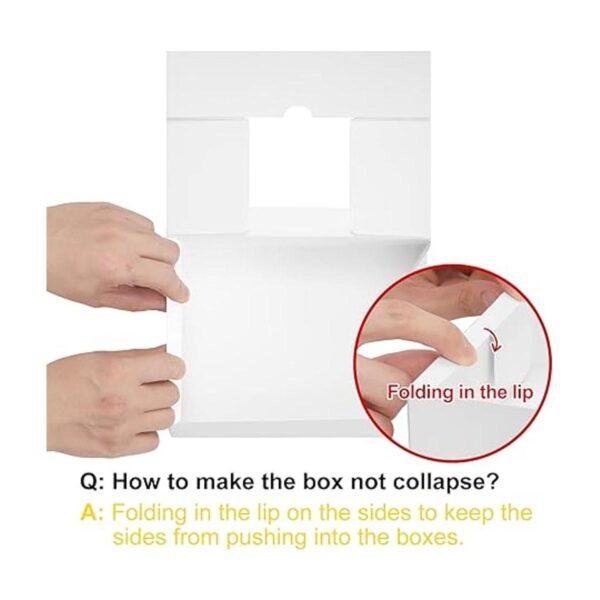 Eupako Cajas de galletas de 8 x 6 x 2.5 pulgadas con_4