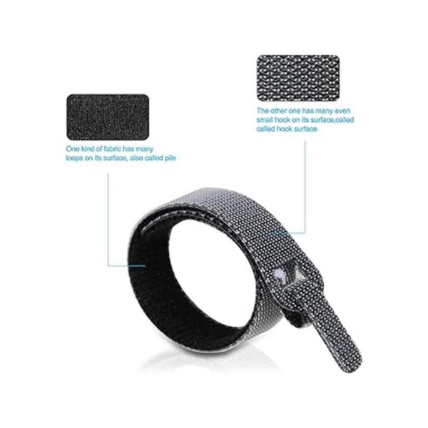 Fasgear Bridas de cable reutilizables correa de cable_4