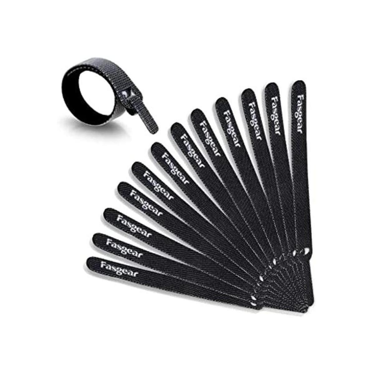 Fasgear Bridas de cable reutilizables correa de cable
